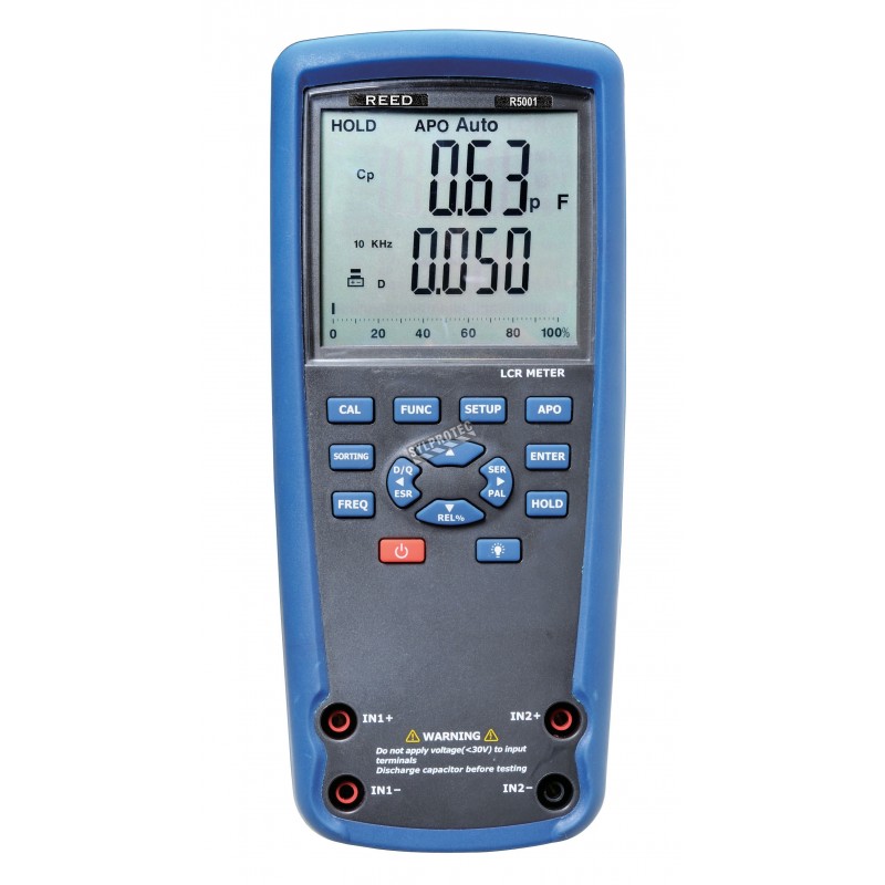 LCR Meter, measure inductance/capacitance/resistance.