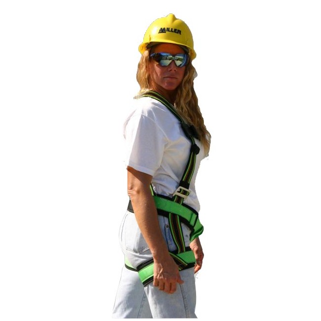 Miss Miller safety harness for women with 1 back D-ring and friction buckles class A