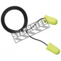 Bouchon d'oreille antibruit jetable 311-4106 EARSOFT détectable avec corde, 33 db. bt/200