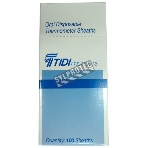 Disposable thermometer covers, 100/box.