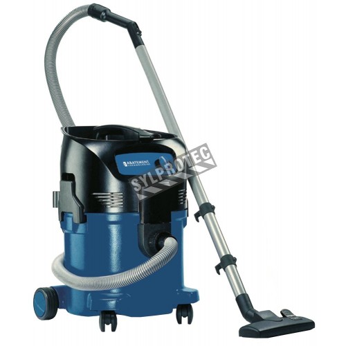 Wet and dry 8 gallon HEPA bag vacuum cleaner, great for asbestos removal.