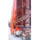 Rouleau de toile orange d'une épaisseur de 3 mil par 12 pieds X 100 pieds, couvre 1200 pi2.