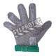 Ambidextrous cut-resistant A9, UL-listed stainless steel metal mesh glove. FDA approved for food handling. Sold individually.
