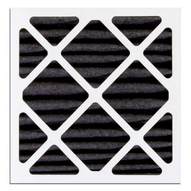 Second stage optional filter for organic vapours on HEPA-AIRE/BULLDOG air scrubber. 24"X 24"X 2" filter for particles 3 to 10 µm