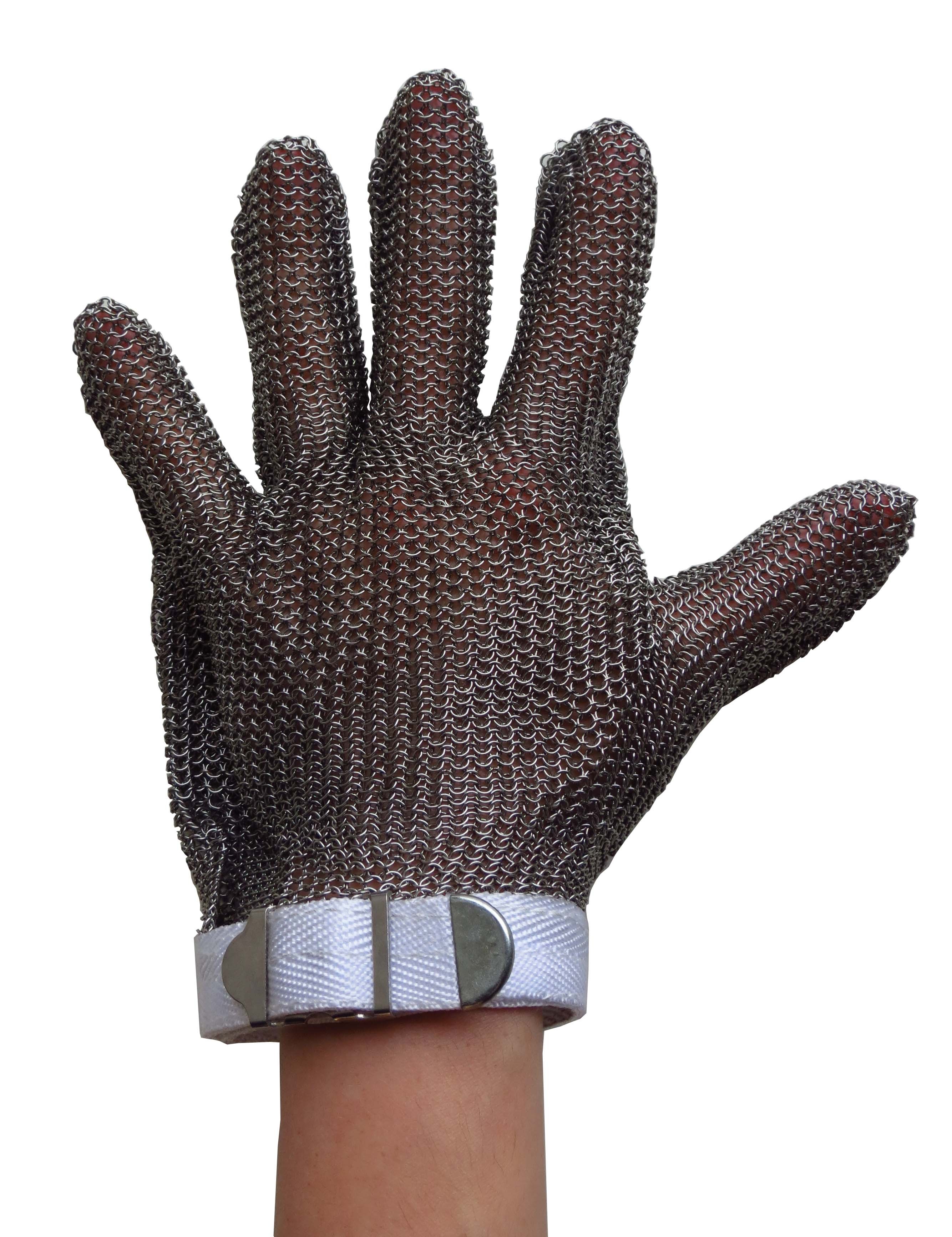 Generic Herda Level 9 Cut Proof Gloves Stainless Steel Chainmail