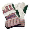 Horizon™ double palm split-leather and cotton-knit glove equipped with tough cuffs. Men’s one-size-fits-all. Sold in pairs.