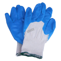 Dexterity® NT cotton knit gloves with nitrile coated palms & fingers. ASTM/ANSI abrasion level 3 & puncture level 2.