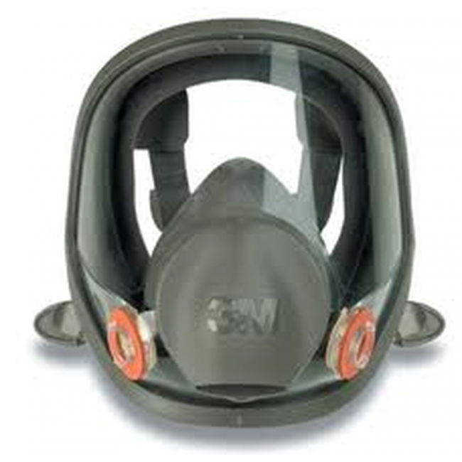 3M 6000 series NIOSH approved full facepiece. Lightweight and comfortable. Filter & cartridge not included. Small.