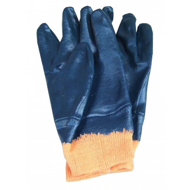 Gloves with nitril coating 