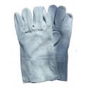 12 in long side-split cowhide welding glove with a wing thumb & leather-welts in critical spots. Large size only, sold in pairs.