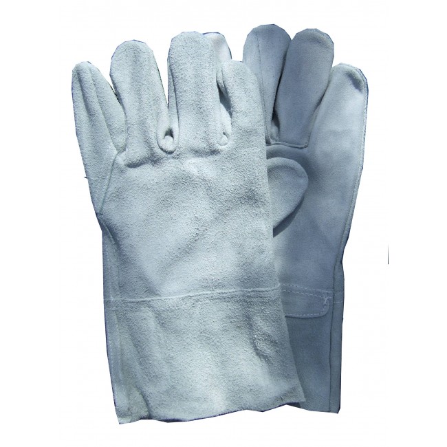 Welder gloves with 4 in. cuffs 