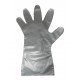 Gants Silver Shield ambidextres sans poudre de 2,7 mils d'épaisseur pour protection chimique. Vendu en paquet de 10 paires.