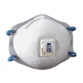 3M P95 NIOSH approved particulate respirator with a Cool FlowTM valve. Protects from solid, liquid and oil based particles.