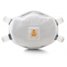3M N100 NIOSH approved particulate respirator with a Cool FlowTM valve. Protects from some hazardous particles.