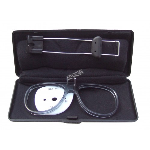 3M ajustable spectacle kit for 3M full facepiece respirators 6000 series. Prescription lenses not included