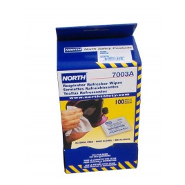 Cleaning wipe without alcohol for haft mask 5 X 7 in, 100 units by box. 