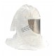 3M spare premium white Tychem QC H-series hood for respiratory protection systems in pharmaceutical facilities.