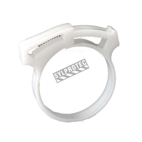 Hose clip for tube (RGVP112) and respiratory protection hood (RH410 or RH420), (2 units).