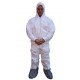 Disposable TYVEK coverall with hood and boot, box/25 unit