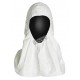 Tyvek pull-over hood with elasticized facial opening, box/100 unit