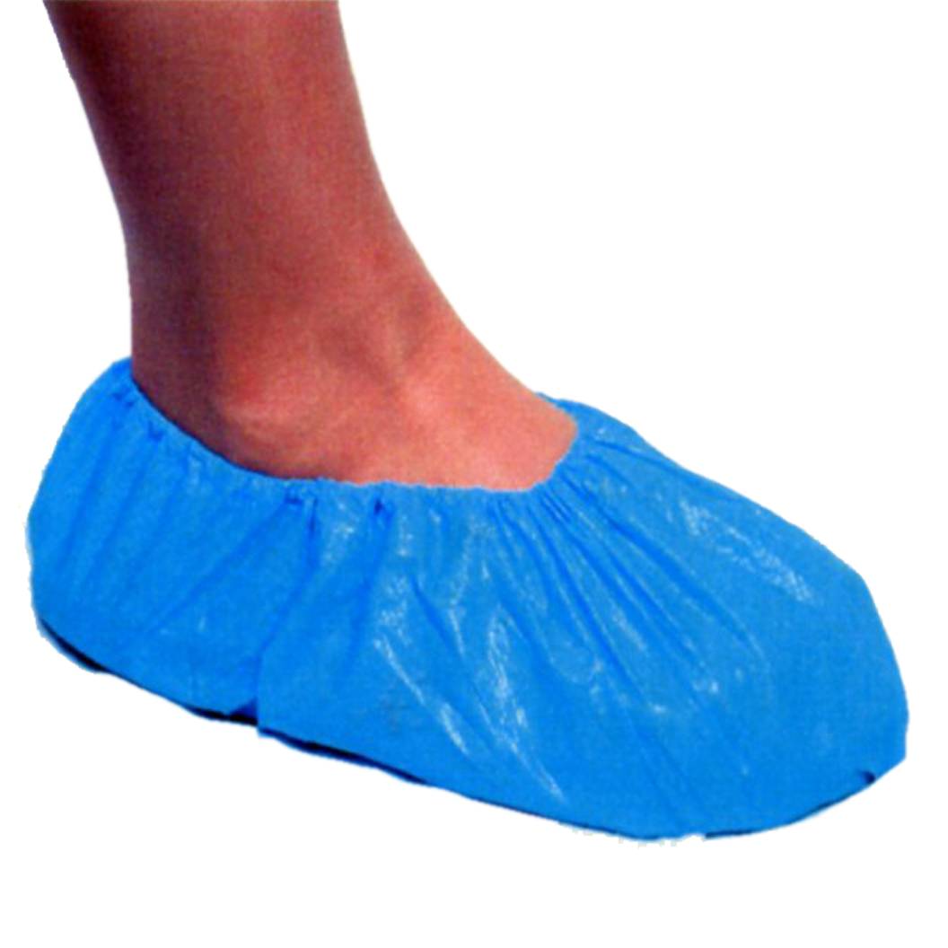 couvre-chaussures en plastique transparent résistant à lusure et à la poussière 100 pièces de couvre-chaussures jetables épaissies 