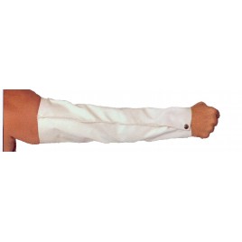 Canvas cotton sleeves, pair. 46 cm (18 po.) 