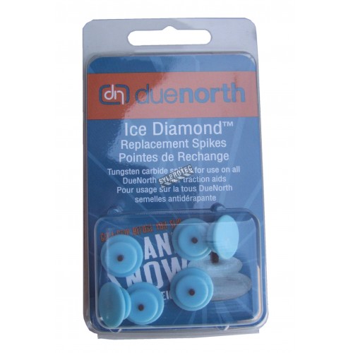 Replacement diamond spikes for get-a-grip pq/6