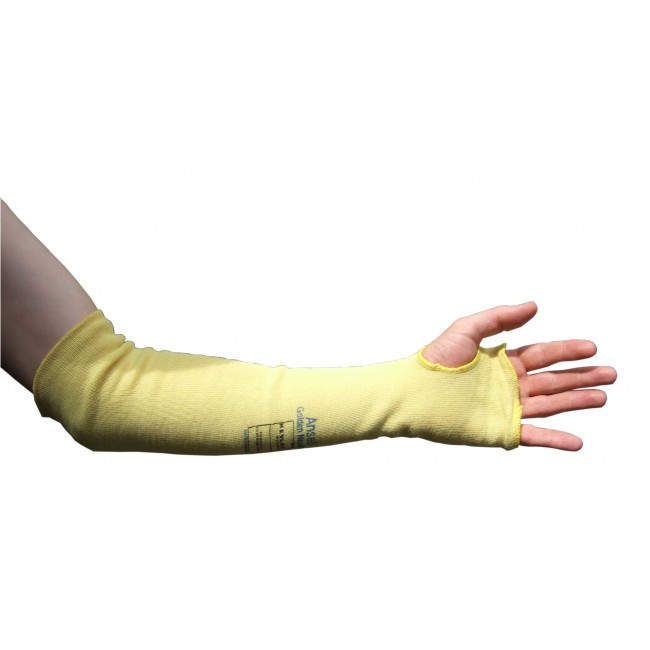 Kevlar sleeves cut-resistant level 3 with thumb hole