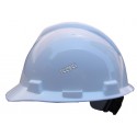 MSA® Super V™ hard hat type 2, class E approved with a four-point suspension. Sold individually