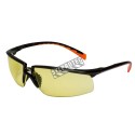 3M Privo protective eyewear with anti-fog treated amber polycarbonate lenses for protection from blue light. 