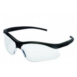 Jackson Safety Nemesis protective eyewear with anti-fog treated clear polycarbonate lens. Features eye glass cord & sport design