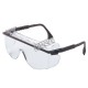 Lunette de sécurité Astro OTG 3001 pour protection oculaire par Uvex. Lentille transparente & revêtement antibuée Uvextreme.