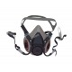 3M 6000 series NIOSH approved respirator. Lightweight and comfortable. Filter & cartridge not included. Small.