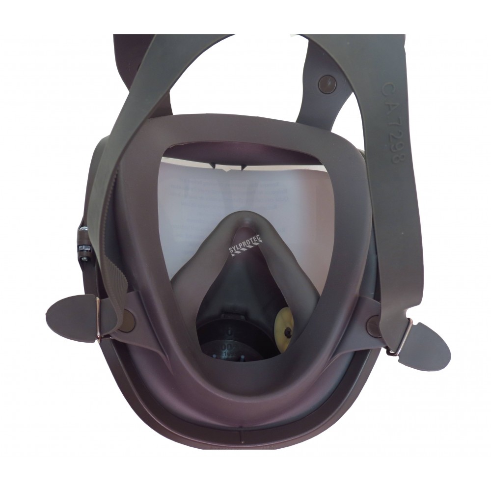 Masque complet de série 6000DIN de 3M pour systèmes de protection  respiratoire à épuration d’air et à adduction d'air. Petit.