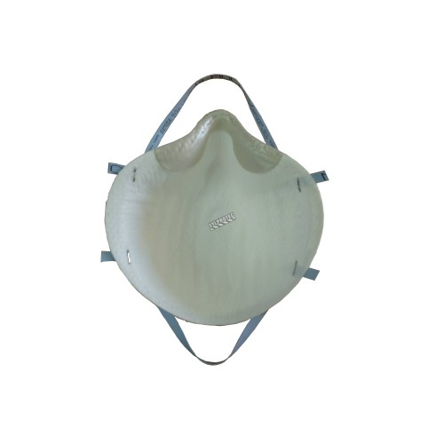 Moldex N95 NIOSH approved particulate respirator. Medium/Large size. Protects from solids and non-oil based particles. 99% BFE.