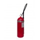 Portable fire extinguisher with CO2, type BC, ULC 10BC, with wall hook. Best for electrical fires.