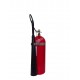 Portable fire extinguisher with CO2, type BC, ULC 10BC, with wall hook. Best for electrical fires.