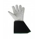Cut-resistant goatskin gloves for TIG and MIG welding, with Kevlar lining