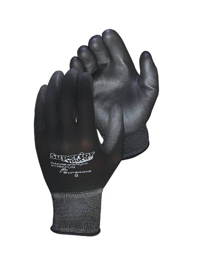 12 PAIRS Men Work Gloves – Lightweight Grip Gloves for Work Available In 4  Sizes – Polyurethane Rubber Coated Gloves - Touchscreen Tactical Gloves
