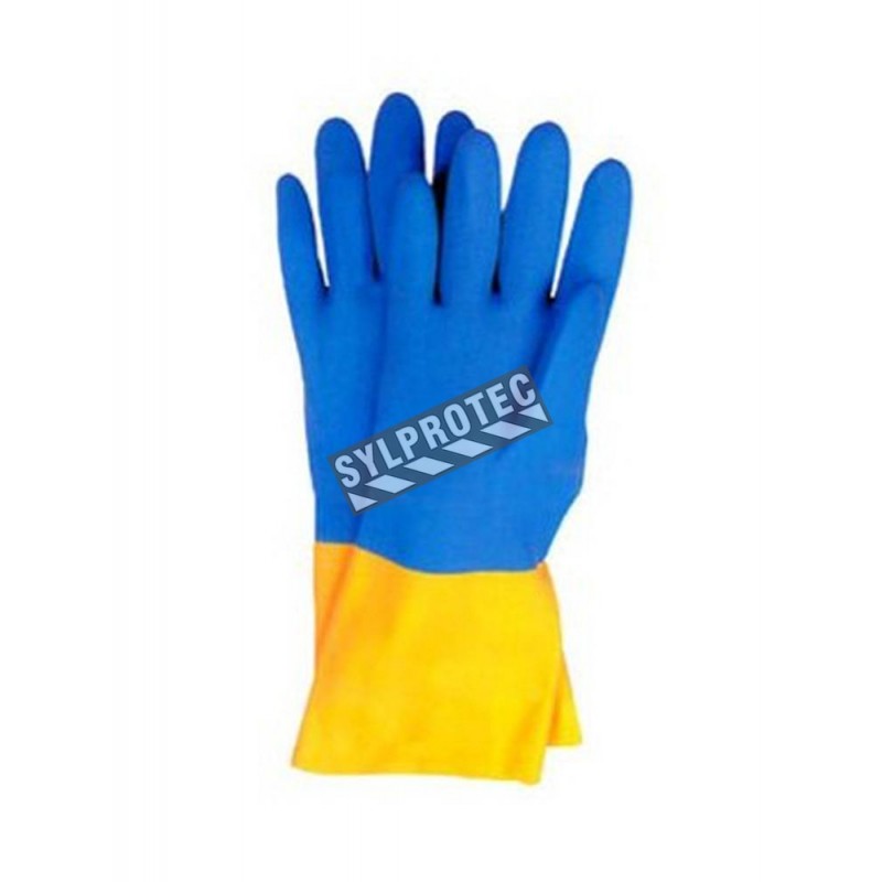 PAIRE DE GANTS DE PROTECTION - NYLON/LATEX