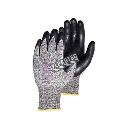 TenActiv™ cut-resistant ASTM/ANSI level A4 composite-knit glove with foam nitrile coating. Sold in pairs.