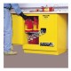 Under-counter flammable liquids storage cabinet, 22 US gallons (83 L), FM, NFPA and OSHA-approved.