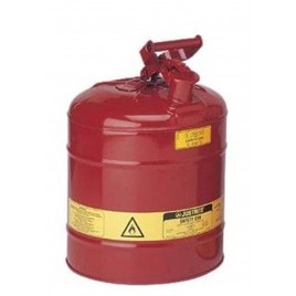 Steel flammable liquids container, type 1, 5 gallons, approved FM, UL,OHSA