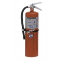 Portable fire extinguisher with Purple K 10 lbs, type BC, ULC 80BC, with wall hook