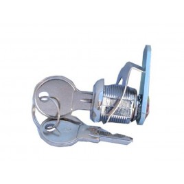 Universal cam lock for surface cabinet, with key