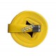 Flashflood 500 industrial double-jacket fire hose, yellow synthetic nitrile rubber, 1.5 in x 50 ft, with aluminium coupling.