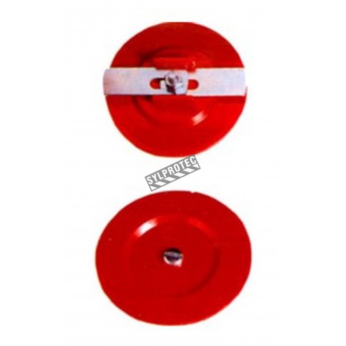 Adjustable break cap for fire department (siamese) connection, 2.5 inch, for any hose thread