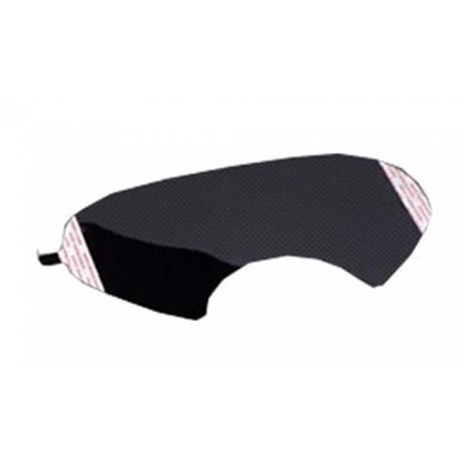 3M tinted faceshield sticker cover compatible with 3M 6000 series full facepiece respirators.