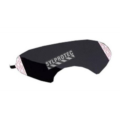 3M tinted faceshield sticker cover compatible with 3M 6000 series full facepiece respirators.