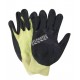 Cut-resistant ASTM/ANSI level A3 Kevlar® blended-knit glove with foam nitrile coating. Sold in pairs.